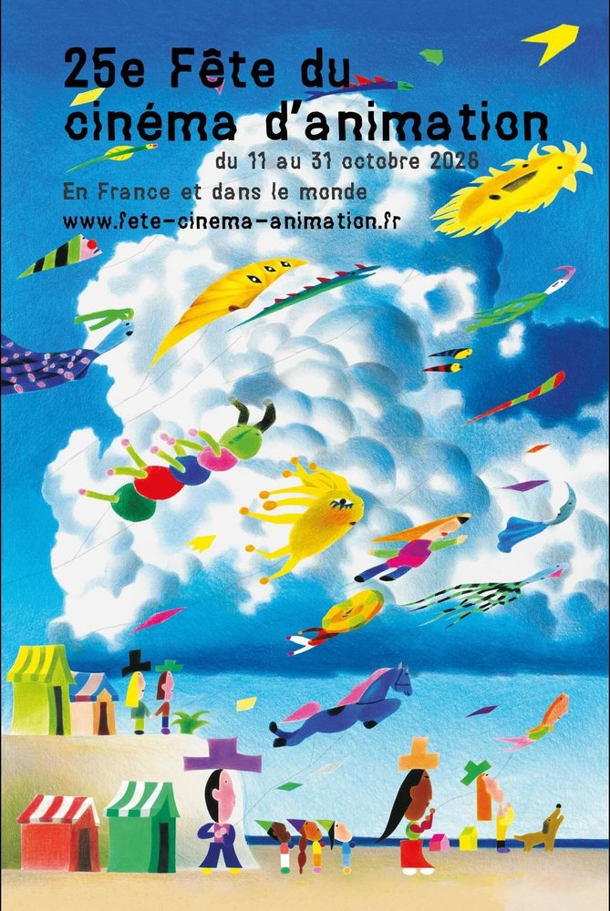 Chloé Farr signe l'affiche de la 25e Fête du cinéma d'animation